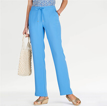 Crinkle Crepe Trousers - LT324